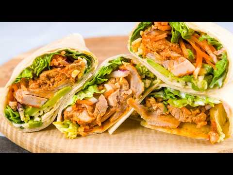 Buffalo Chicken Wraps: Spicy, Saucy, and Packed with Flavor!