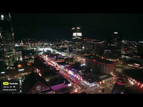 🔴 LIVE: Nashville Live Cam • Lower Broadway (With Sound)