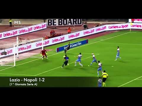 Tutti i gol del Napoli del girone d'andata 2018/2019