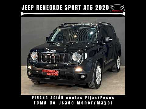 Se Vende: Jeep Renegade Sport AT6 2020 - FERRERO Automotores Oncativo (Provincia de Córdoba)