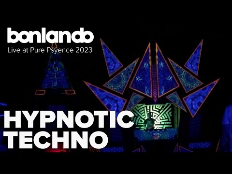 Bonlando - Live at Pure psyence 2023 - Hypnotic techno DJ Mix