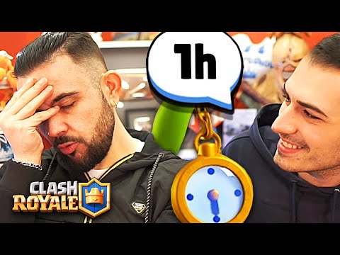 CICCIO IMPAZZISCE per 1 ORA sul MIO ACCOUNT! - Clash Royale
