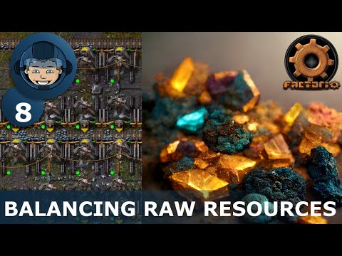 BALANCING RAW RESOURCES - Step 8: Factorio Megabase (Step-By-Step)