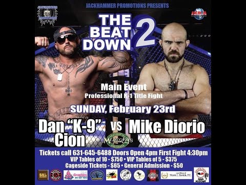 ISKA / K-1 MMA at Mulcahy's NY 2/23 Jackhammer Promotions