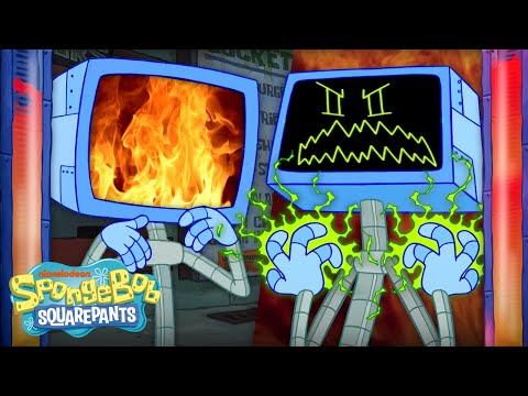 每當凱倫陷入憤怒的時候？| 海綿寶寶 (Every Time Karen Goes Into a RAGE ? | SpongeBob)