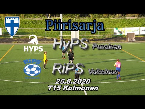 Piirisarja T15 HyPS Punainen - RiPS Valkoinen 25.8.2020