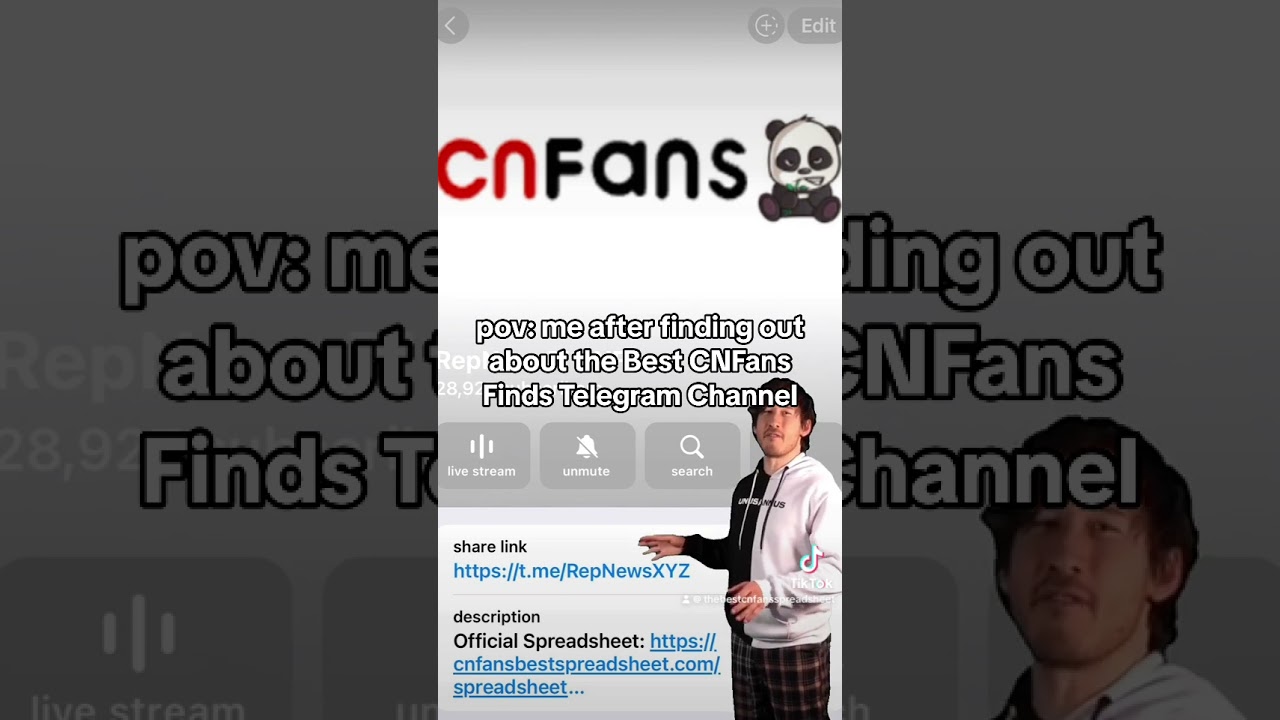 The Best CNFans Finds Telegram Channel on the Internet - Tens of Thousands of items, 30+ sellers