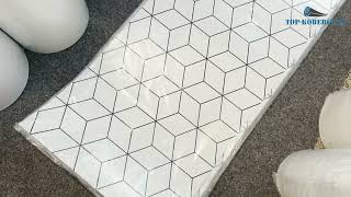 Kuchyňský panel ABS plast Cubic Proportion 2 3000x600mm 1,5mm