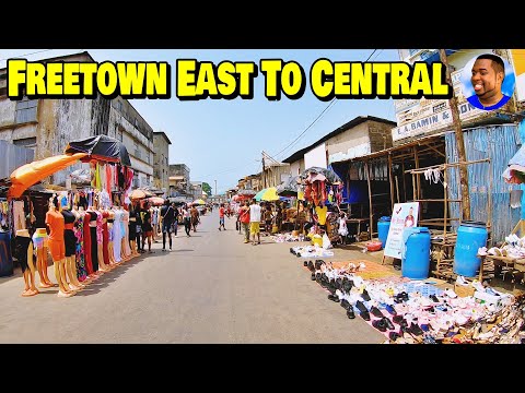 Busy Freetown East To Central - Sierra Leone 🇸🇱 🌍 Vlog 2022 - Explore With Triple-A