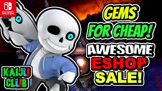 CHEAP GEMS! AWESOME Nintendo Switch EShop Sales AVAILABLE NOW! Featuring UNDERTALE!