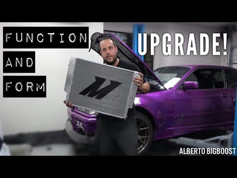 E36 MISHIMOTO RADIATOR UPGRADE AND NEW SICK FRONT LIP