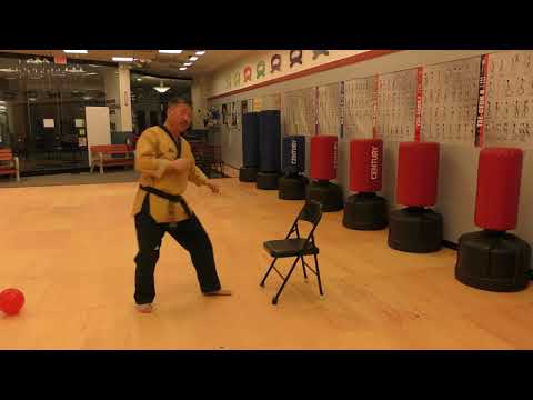 Elite Taekwondo Hadley - Kicking practice at home