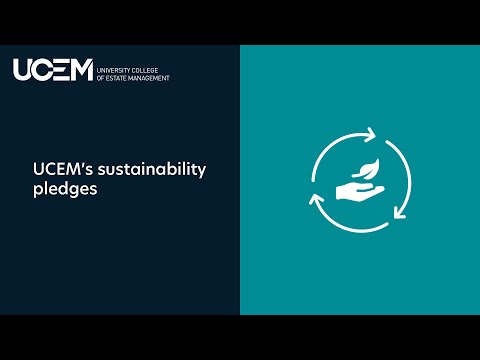 UCEM's sustainability pledges