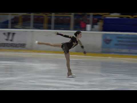 Marina Nikolova -National Championship 29.11 - 01.12.2019 -Free skating - Advanced Novice Gils