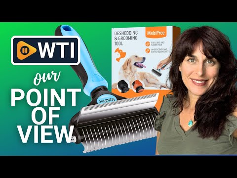 MalsiPree Dog Grooming Brush for Shedding - WTI product video review