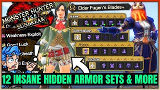 How to Unlock 12 Secret Armor Sets & 15 New Weapons in Sunbreak ASAP - Monster Hunter Rise Sunbreak!