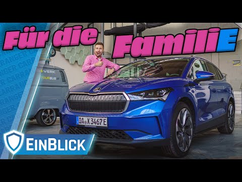 Skoda Enyaq iV80 - BESTES E-Auto für die FAMILIE von heute? #emobilität