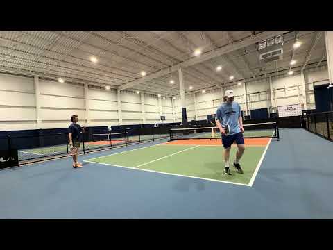 4.5 Pickleball Practice. Hands Battles and Counters. Tough Game to Win! Dan/Jeremy vs Sven/Wyatt 5
