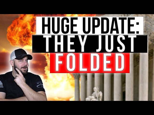 HUGE UPDATE! Complete & Total VICTORY As Gun Controllers Fold Like A Cheap Suit… They GOT ROCKED…