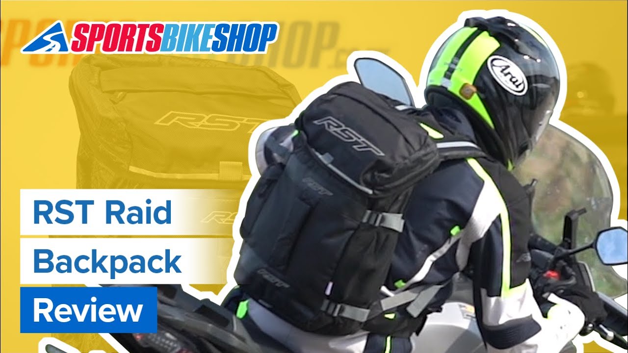 RST Raid Backpack - Black / Grey Video