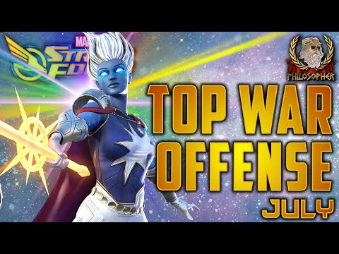 Top War Offense Teams - Tier List and Analysis - July 2021