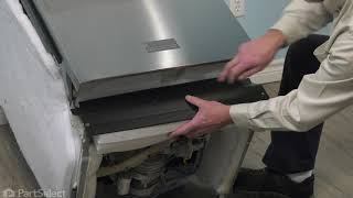 Whirlpool Dishwasher Repair - How to Replace the Access Panel (Whirlpool # WPW10526114)
