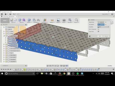 Tab and Slot Design Fusion 360