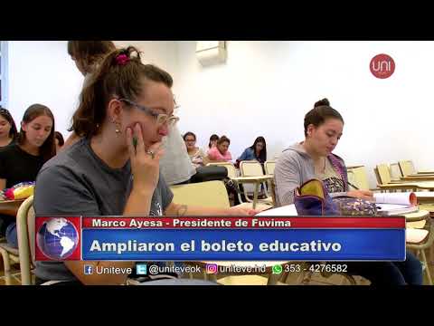 Amplían el boleto educativo gratuito