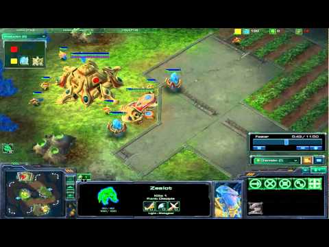 SC2 Custom Melee  -  Charmster vs Juh