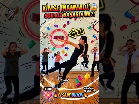 KİMSE İNANMADI! 😱 Bu İmkansız Meydan Okumayı Sadece O Başardı! 🔥 (Beğen Butonuna Dikkat!) #shorts