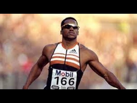 Ato  Boldon 9.89  vs  Donovan Bailey  vs  Jon Drummond  TimMontgomery and Bruny Surin Monaco 1998.