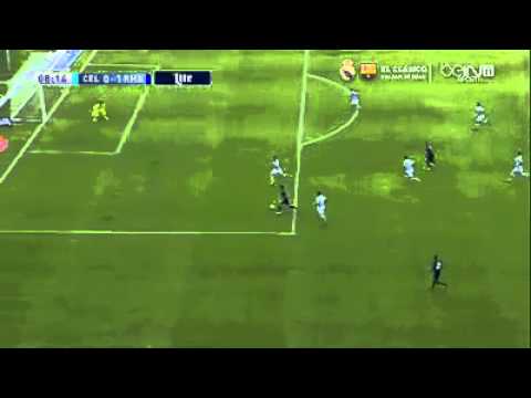 GOL DE CRISTIANO RONALDO ANTE  EL CELTA DE VIGO