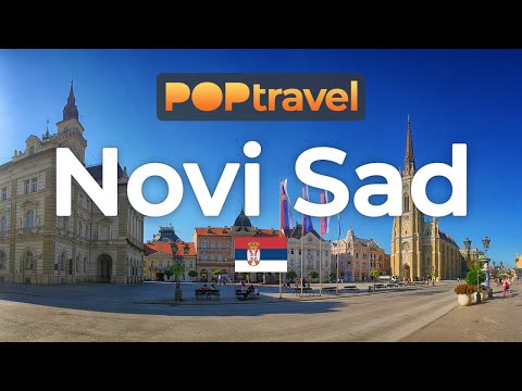 Walking in NOVI SAD / Serbia 🇷🇸- 4K 60fps (UHD)