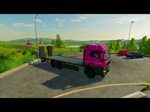 LOAD AND TRANSPORT GIANT DUCKS WITH FENDT TRACTORS AND JCB LOADERS - Farming Simulator 22