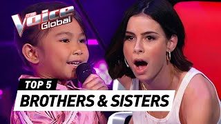 TALENTED SIBLINGS sing together in The Voice Kids