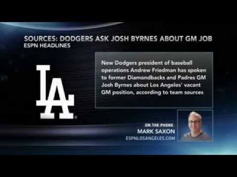 Sources: Dodgers Ask Josh Byrnes About GM Job