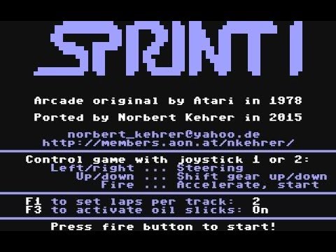 Sprint I Review for the Commodore 64 by John Gage
