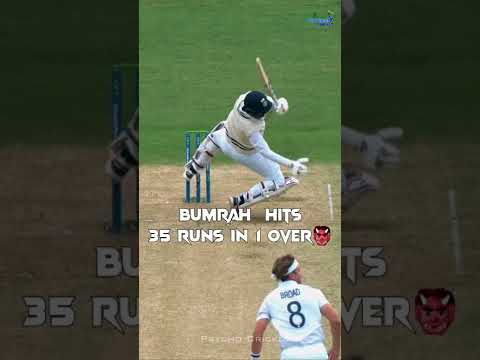 New Record In Test Cricket | jasprit bumrah vs stuart broad
