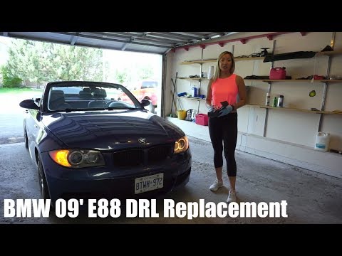 BMW 135i DRL LED Replacement