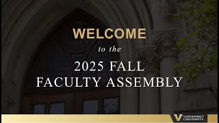 CHA 2025 Fall Faculty Assembly