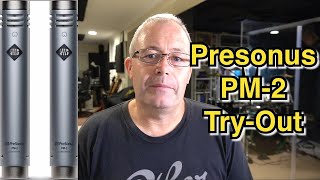 Video thumbnail for PreSonus PM-2 Small Diaphragm Condenser Mics  Live Test. by HAZZARDSOUND