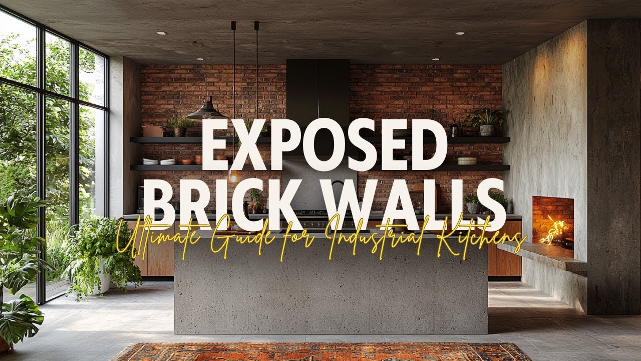 Exposed Brick Walls in Industrial Kitchens: The Ultimate Guide 🧱✨