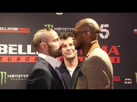 Bellator London : Michael 'Venom" Page vs. Gianni Melillo media day face off