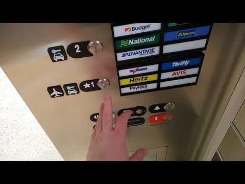 Otis Traction Elevators Rental Car Center El Paso International Airport El Paso, TX