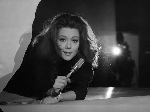 The Avengers silhouette catfight where Emma KOs villainess Holly after a unique catfight