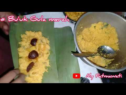 Bu'uk Jagung Gula merah,makanan Jadul yang nikmat@myfatmawati8934