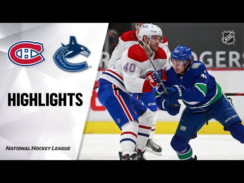 Canadiens @ Canucks 1/21/21 | NHL Highlights