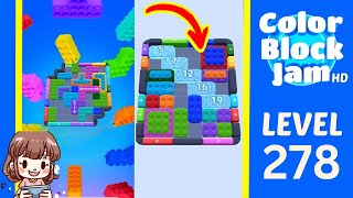 Solusi Level 278 Color Block Jam