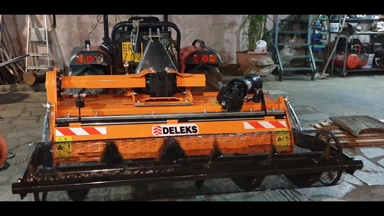 Deleks DFU 100 talajmaró rögtörővel