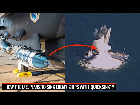 American QuickSink bombs sinks ship with one hit !
